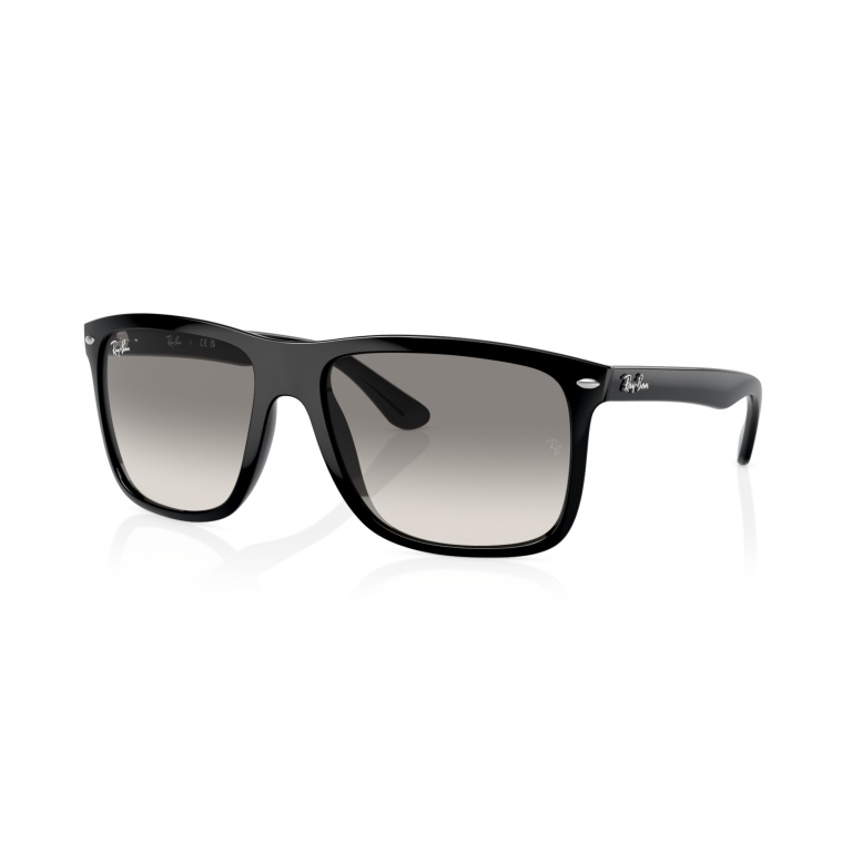 Ray-Ban Sunglasses Boyfriend Two 601/32 (Lens Colour: Light Grey) Black - 1 Pair of Glasses